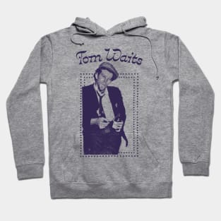 Tom Waits / Retro Style Design Hoodie